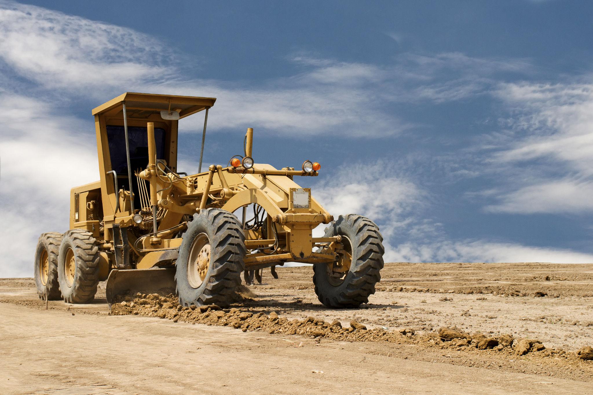 Road construction machinery